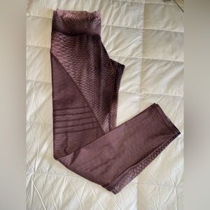 Niyama Sol Textured Brown Leggings